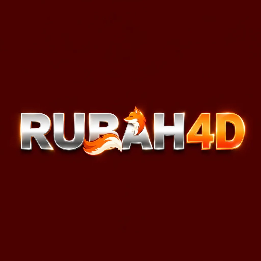 RUBAH4D - Rubah Oranye di Huruf H, Teks RUBAH dan 4D