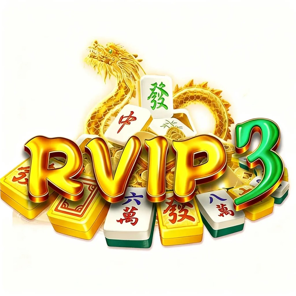 RVIP3 - Naga Emas, Mahjong Zhong Fa, RVIP Emas dan 3 Hijau